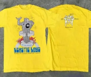 Beastie Boys 1998 World Tour T-Shirt Yellow Color S-234XL shirt - Picture 1 of 7