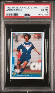 1997 PIANETA CALCIO 97/98 69 ANDREA PIRLO PSA7 ROOKIE - Picture 1 of 2