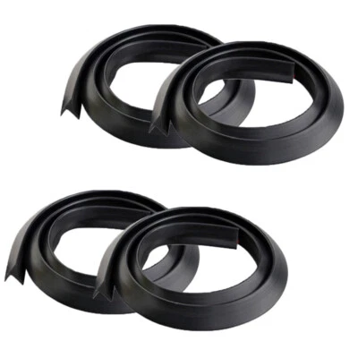 4×1.5M Fender Flares Protector Wheel Moulding Strip Stick Edge Rubber Protectors - Image 1 of 4