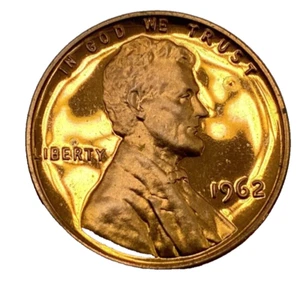 1962 LINCOLN MEMORIAL PROOF 411-2 - Bild 1 von 2
