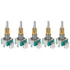 5X EC11EBB24C03 Dual Axis Encoder with Switch 30 Positioning Number 155687