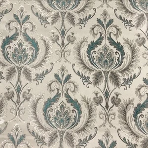 Premium Damask Jacquard Fabric, 54" Wide, Upholstery Curtain Crafts, by the Yard - Picture 1 of 8