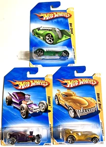 Hot Wheels ~ NEW MODELS ~2009/10~ Lot Of 3~HOWLIN HEAT-FANGULA-BRIT SPEED~New~NM - Picture 1 of 16