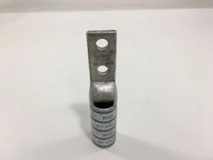 Burndy YAZ342NT38FX Lug 2-Hole 350 kcmil / 3/8" Stud / 1" SPC / Long Barrel - Picture 1 of 1