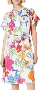 GANT Damen Boho Kleid Business Sommerkleid Blumen Ibizakleid weiß 44-46 NEU €199 - Bild 1 von 10