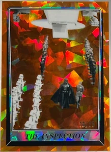 2023 Star Wars Sapphire ROTJ, The Inspection Orange Parallel Card #18/25 - Picture 1 of 2