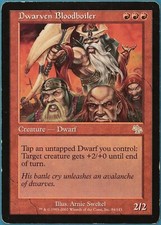 Dwarven Bloodboiler Judgment PLD Red Rare MAGIC MTG CARD (ID# 226406) ABUGames