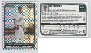 2008 Bowman Chrome X-Fractor /250 Greg Smith #208