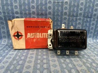 1962-1964 Ford Galaxie Fairlane 1963 NOS Autolite Voltage Regulator C5AZ-10316-C - Image 1 of 4
