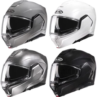 HJC i100 Solid Motorrad Klapphelm System Motorrad Helm mit Sonnenblende