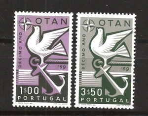 [6001] Portugal 1960, NATO, Komplettset postfrisch**, 10. Jahrestag, NATO - Bild 1 von 1