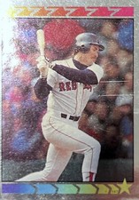 1989 Topps Mini Stickers Wade Boggs HOF #147 Boston Red Sox Frank Viola #30