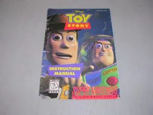 Toy Story (Super Nintendo SNES) Manual de instrucciones original - Imagen 1 de 2
