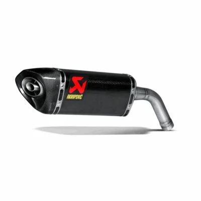 Escape Akrapovic negro carbono sin cordones Honda MSX 125 Grom 2013-2015 Foto 1 de 4