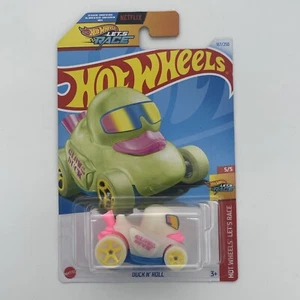 Hot Wheels Duck N Roll HW Wheels Let's Race Glow In the Dark - Picture 1 of 3