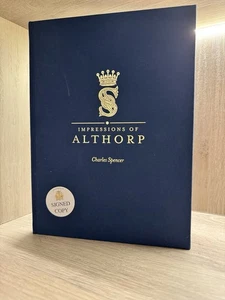 Impressions of Althorp Signed by Charles Spencer 2012 Hardback First Edition - Bild 1 von 7