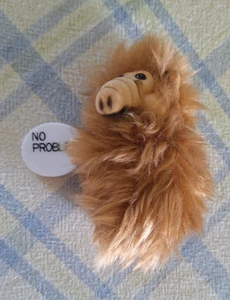 Vintage Alf No Problem Clip On Toy Plushy Pencil Topper Grabber - Picture 1 of 3