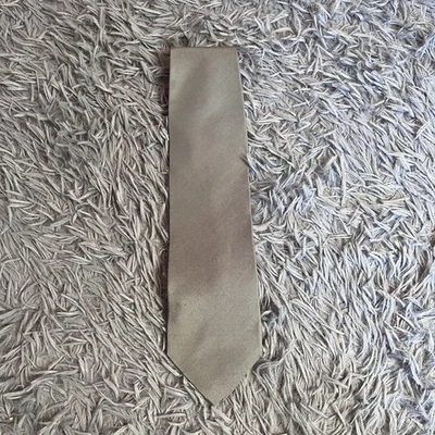 Corbata Armani Collezioni Gris Seda 100% Seda Hecha en Italia Foto 1 de 4