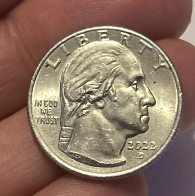 2022 D Dr. Sally Ride Quarter MAJOR ERROR Ghost Comet Tail - Image 1 of 4