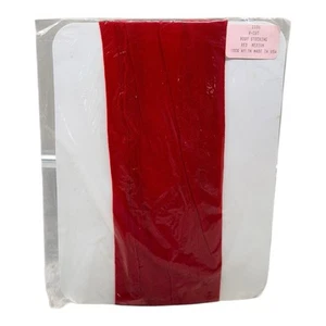 Body Stocking V-Cut Color Red Size Medium 100% Nylon Made in USA - Picture 1 of 2