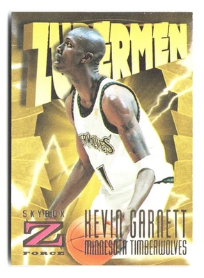 1996-97 SkyBox Z-Force #173 Kevin Garnett - Image 1 of 2