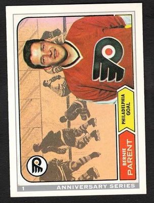 1992 Bernie Parent O-Pee-Chee Hockey Anniversary Series Rookie RC #89 - Image 1 of 2