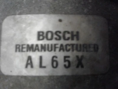 Alternador tipo 201 compatible con 85-89 91-93 MERCEDES 190 572327 Foto 1 de 4