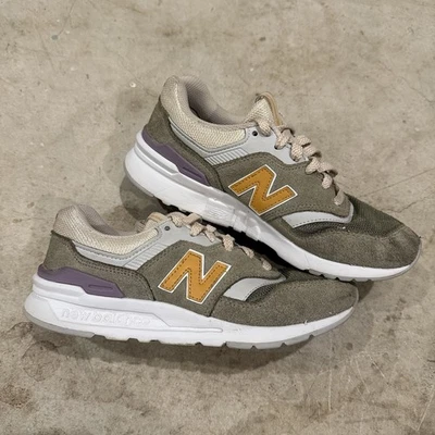 New Balance Mujer 997 CW997HSV Verde Informal Zapatos Tenis Talla 6 B Foto 1 de 4