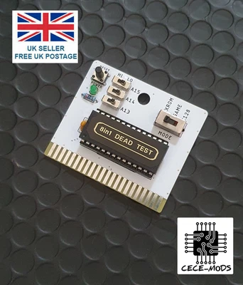 c64 c128 Dead Test Diagnostic 8in1 Cartridge GOLD 781220 586220+ 1541 - Image 1 of 4