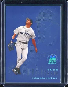 TODD HELTON 1999 SKYBOX MOLTEN METAL SUPERNATURAL FUSION STERLING #d 186/500 - Picture 1 of 2