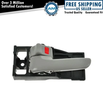 Manija de puerta interior delantera izquierda izquierda carbón ligero para cabina regular y de acceso Tundra Foto 1 de 2