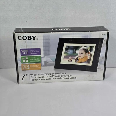 NEW COBY Widescreen Digital Photo Frame 7" - Image 1 of 4