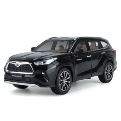 1/24 Toyota Highlander Kluger SUV Diecast Model Toy Car Sound Light Kids Gifts - Image 1 of 4
