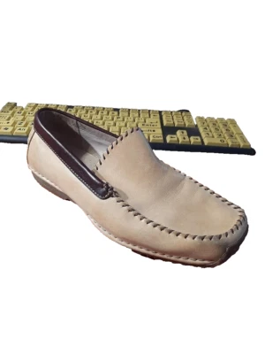 GBX Hombre Crossroad Cuero Sin Cordones Talla 10 D PreLoved Excelente Estado Foto 1 de 4