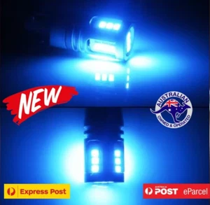 2X H6W BA9S CANBUS 6000K ICE BLUE WHITE LED PARKER LIGHT BULB BMW MERCEDES V W - Picture 1 of 7