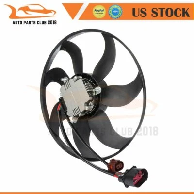 A/C Radiator Cooling Fan For 2006 2007 2008 2009 2010 2011-2014 Volkswagen GTI - Изображение 1 из 4