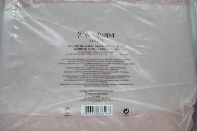 Yves Saint Laurent Standard Pouch Large Size Red New As Pictured - Image 1 of 2