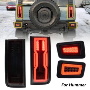 For 05-09 Hummer H2 SUV Smoke LED Tail Light Rear Running Brake Turn Signal Lamp - Bild 1 von 12