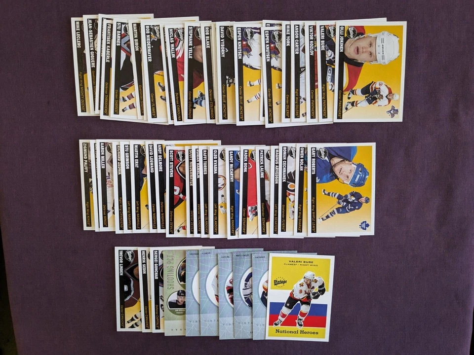 2002-03 Upper Deck Vintage Hockey - - - Pick A Card - - - Complete a Set - Image 1 of 1