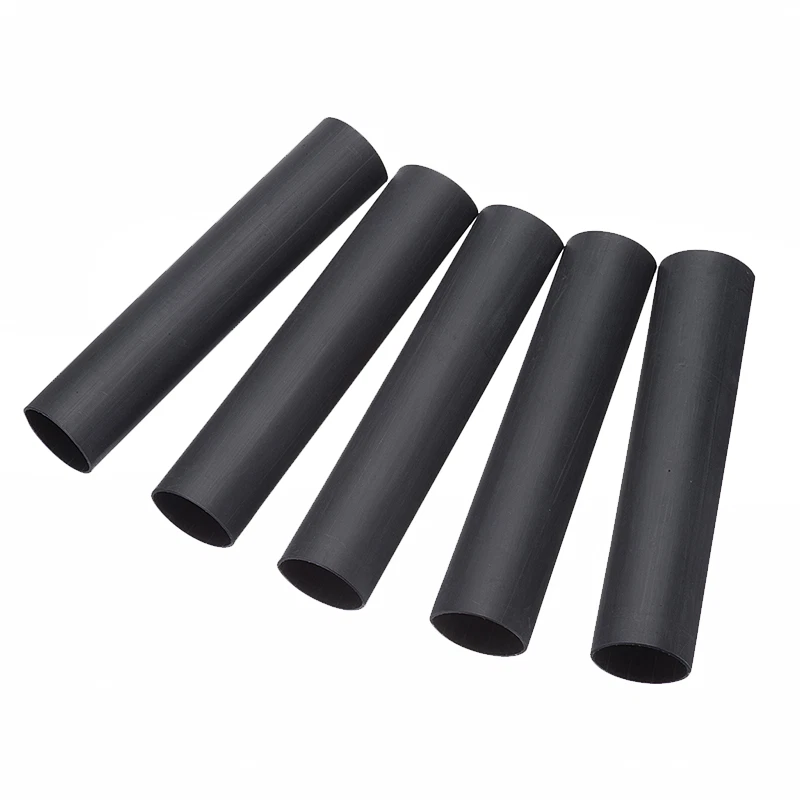 IDEAL 46-350 Shrink Tubing 4 ft Blk 0.75 in ID PK5