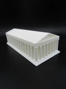 The Parthenon Greek Temple Ancient Greece Architectural Model - Choice of Color - Picture 1 of 5