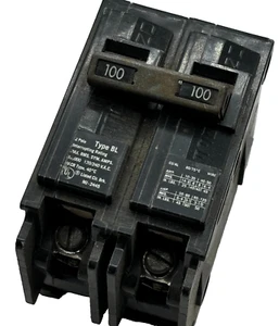 I-T-E CIRCUIT BREAKER ITE 2 POLE 100A TYPE BL 120/240VAC MU-2445 - Picture 1 of 8