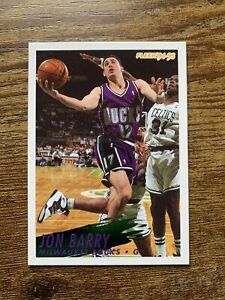 1994-1995 Fleer Jon Barry #124 Milwaukee Bucks