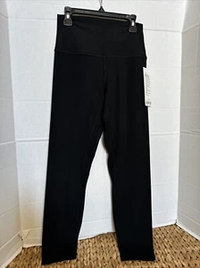 Lululemon Leggings Align gerippt HR Hose 25" Größe 6 schwarz neu mit Etikett NEU authentisch - Bild 1 von 6