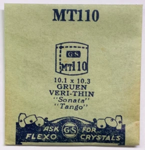 Original NOS G-S "MT" Wristwatch Crystals Many - Variations Available! - Picture 1 of 208