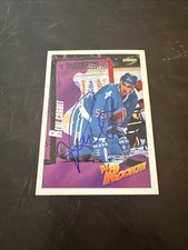 1994-95 Score Rene Corbet Quebec Nordiques #236 Signed Auto Hockey Card