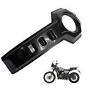 Fits Royal Enfield " Gloss Black Tank Tie Cover " For Himalayan & Scram 411Cc