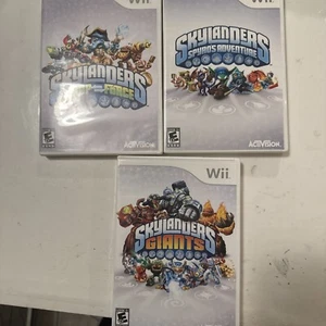 Skylanders Nintendo Wii Game Lot Giants, Trap Team & Spyro’s Adventure - Picture 1 of 7