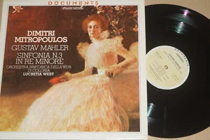 Dimitri Mitropoulos, Mahler, Lucretia West -Sinfonia...- 2xLP Japan Pressung - Imagen 1 de 1