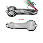 7G Hard Metal Wobble Fish Lures Spoon Lure Feather Bait Hook Fishing Tackl